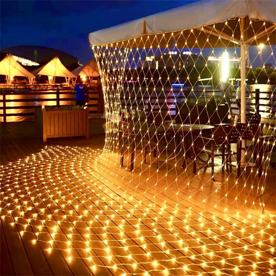 Outdoor Lighting Grid Screen - 2022 New 2x2/3x2m Outdoor Garden Led