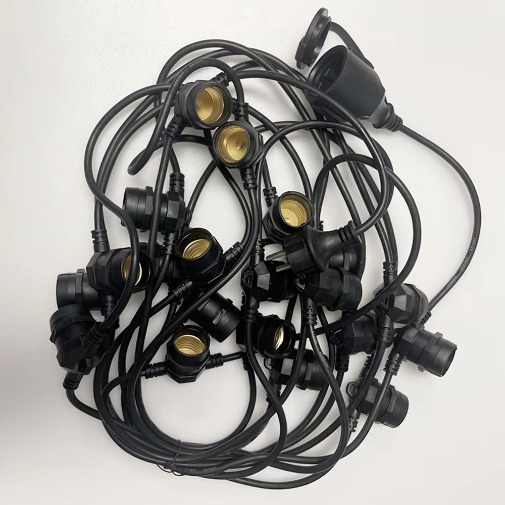 Outdoor Lighting Permanent - 10M Cable LED String Commercial Grade