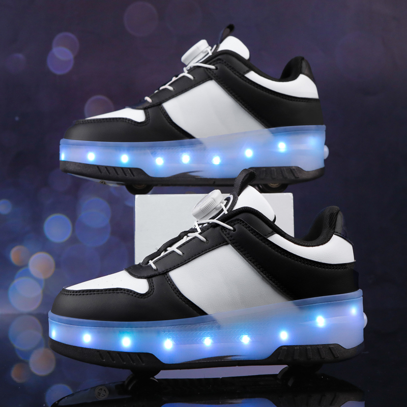 Kid Led Glowing Sneakers USB C - Outdoor Lighting Grid Screen review and price