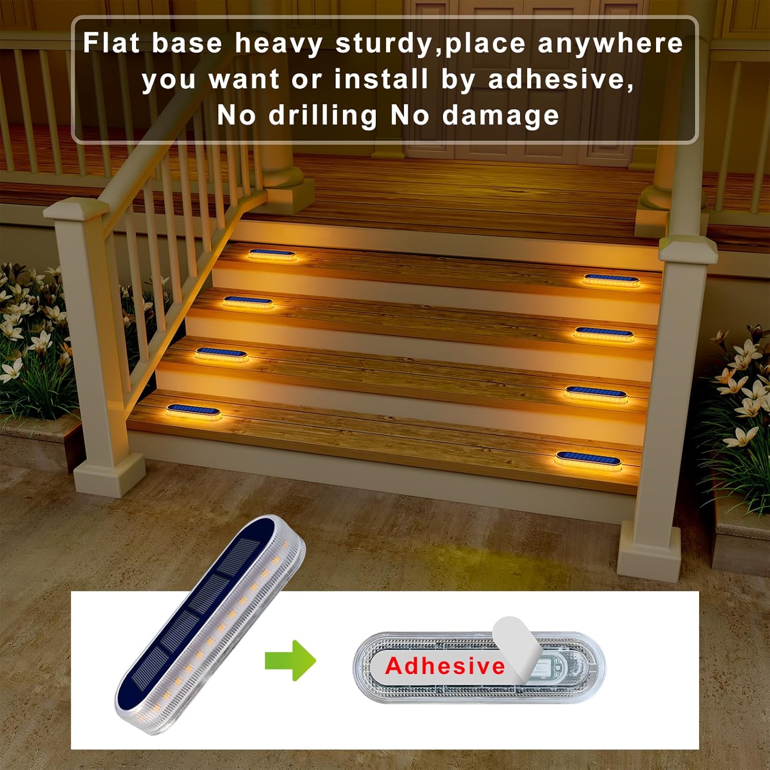 5 Years Lifespan Solar LED Ste - Outdoor Lighting On Stairs review and price