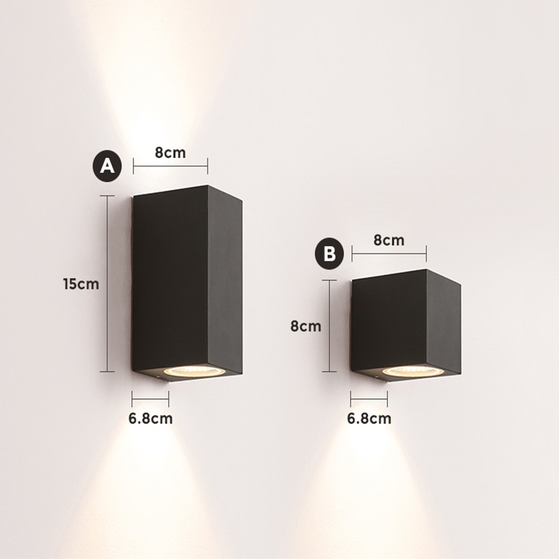 GU10 Bulb Replaceable Wall Lam - Outdoor Lighting Glass Replacement review and price