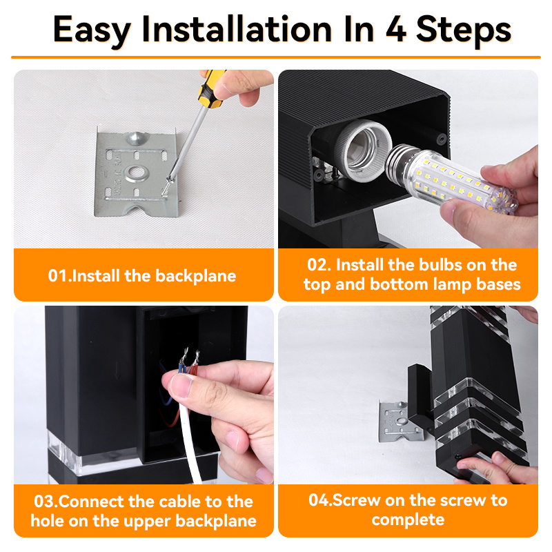 Waterproof LED Wall Lights  Re - Outdoor Lighting Replacement Parts review and price