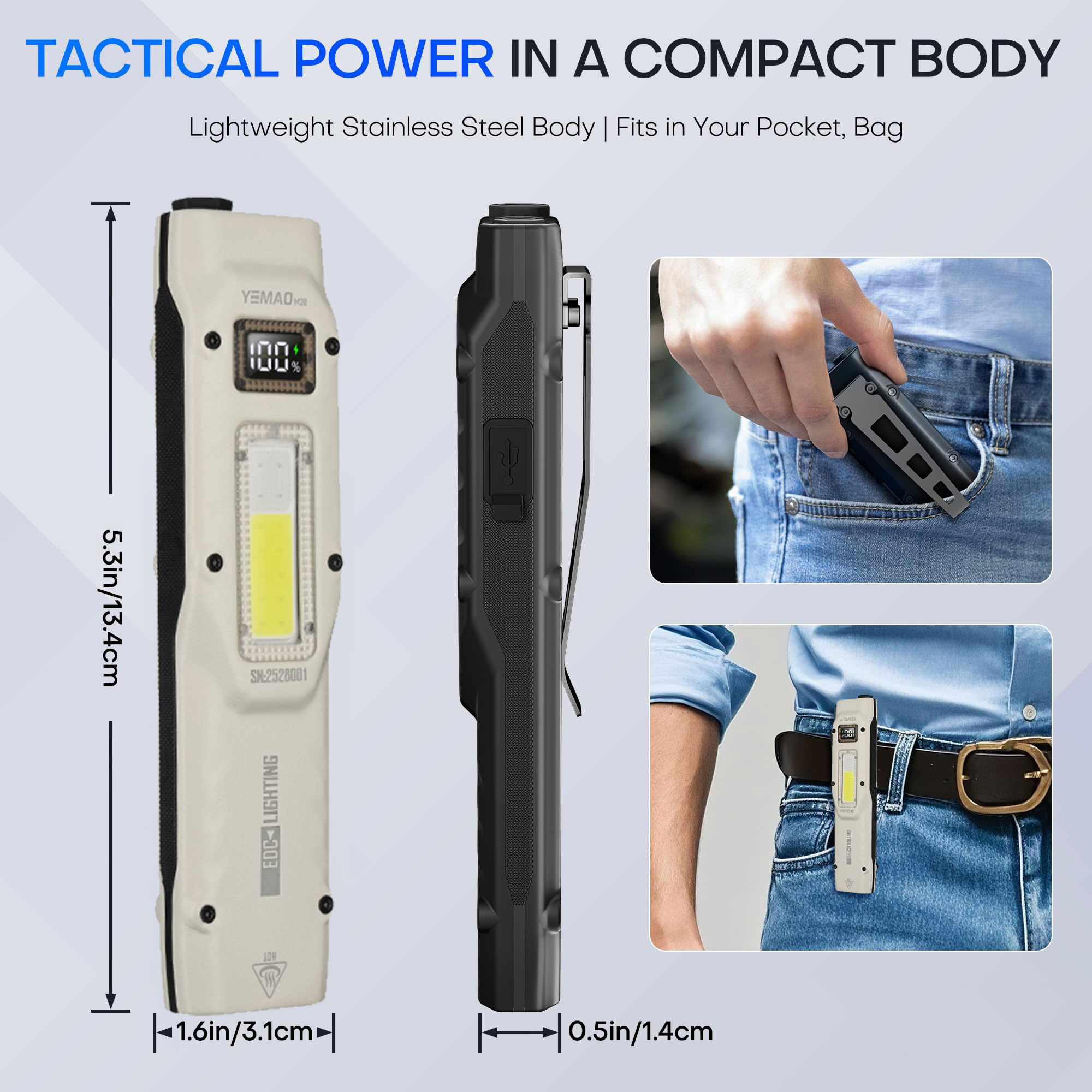 Portable 880LM YEMAO M28 Ultra - Outdoor Lighting Guide review and price