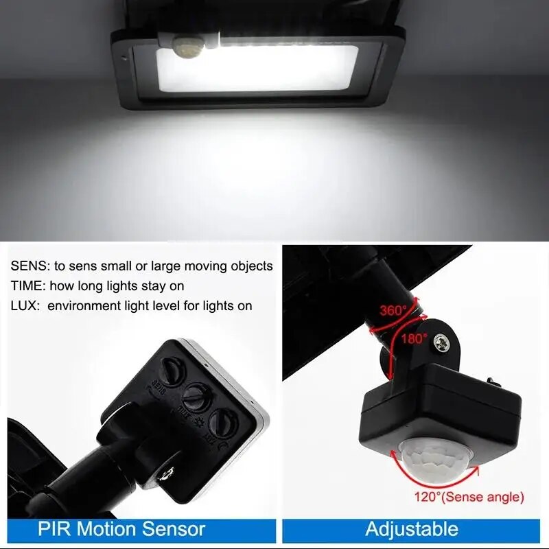 PIR Motion Sensor LED Floodlig - Outdoor Lighting Amazon review and price