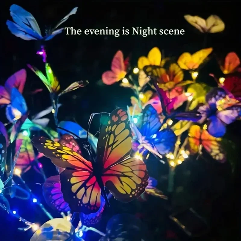 Solar LED Butterfly Garden Lig - Outdoor Lighting Permanent review and price