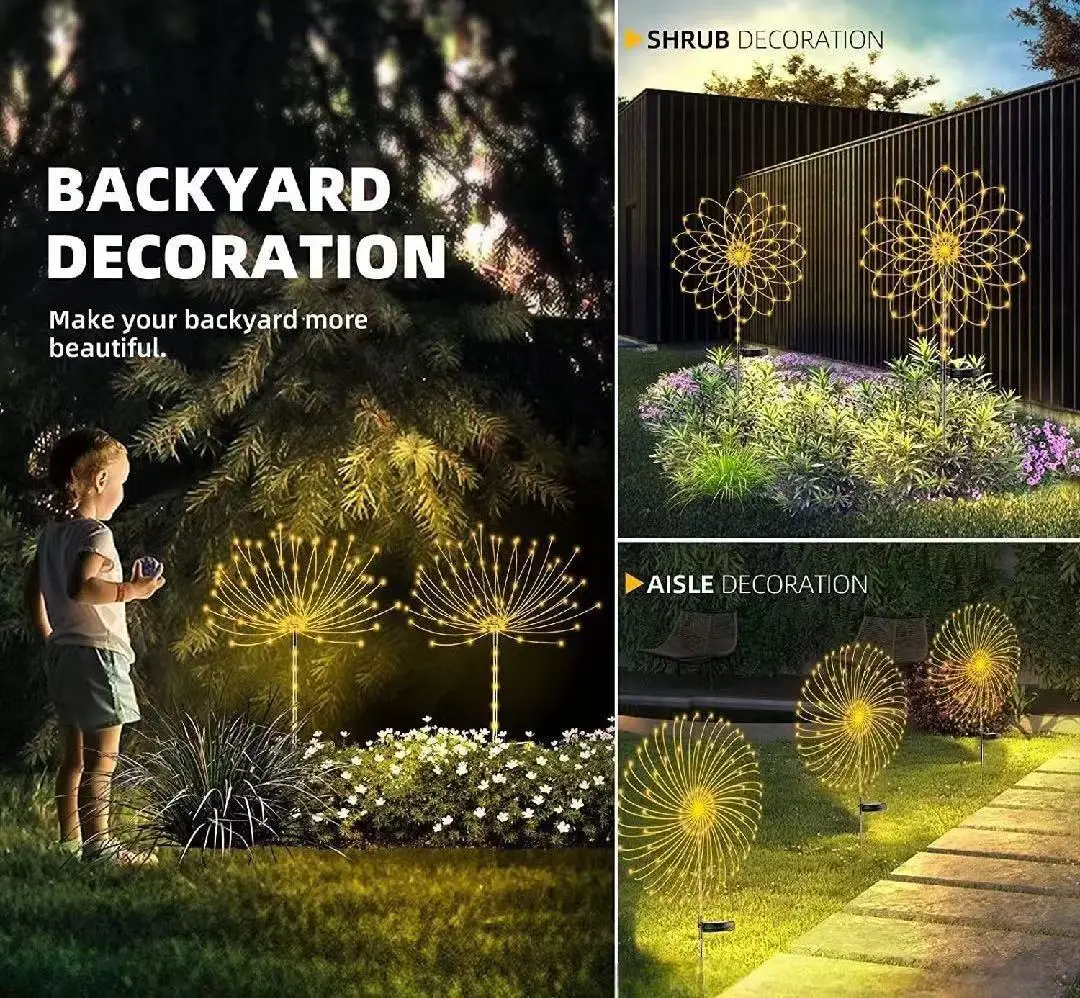 Solar Garden Lights 200LED Wat - Wired Pathway Light review and price