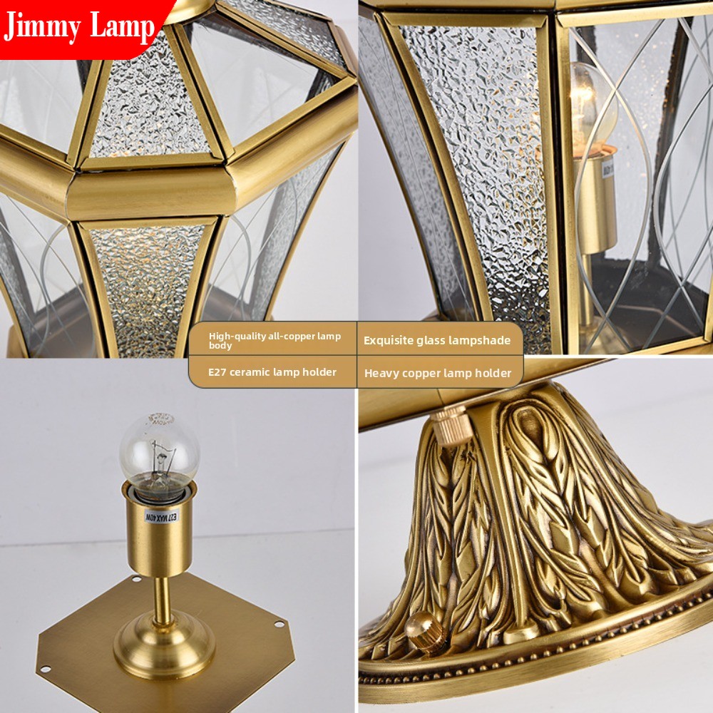 European Style Outdoor Waterpr - Outdoor Lighting Brass review and price