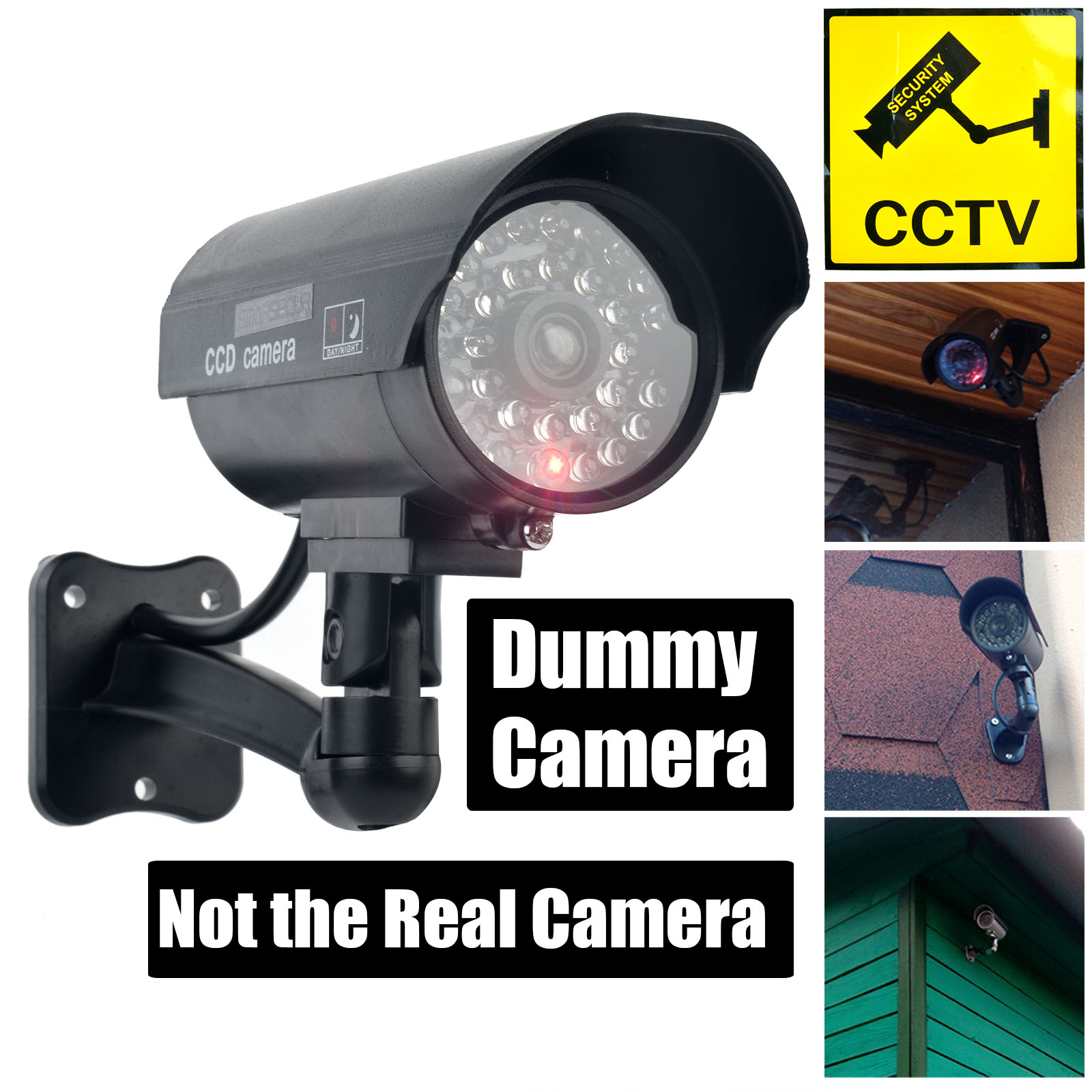 Smarsecur Fake Camera Dummy Wa - Outdoor Lighting Video review and price