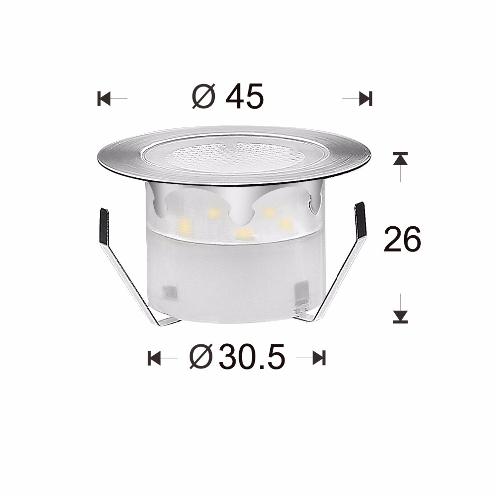 QACA 6 Pack LED Deck Lights Lo - Outdoor Lighting Kits Low Voltage review and price