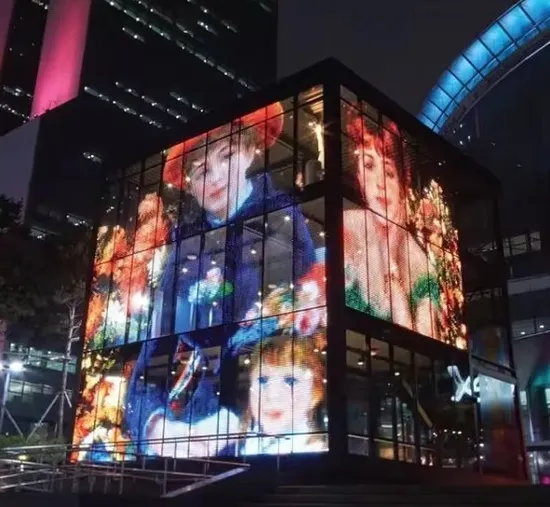 Super Light Transparent LED Di - Outdoor Lighting Video review and price