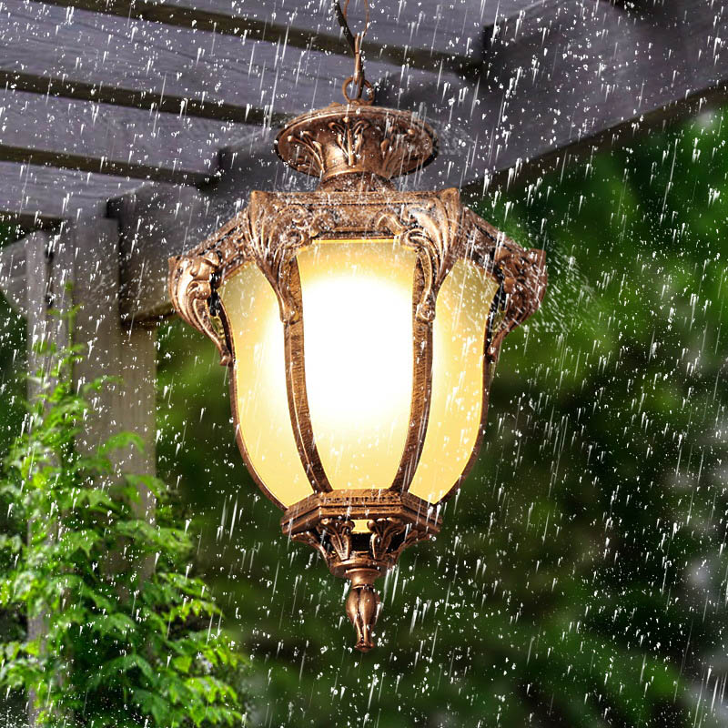 European Outdoor Porch Pendant - Outdoor Lighting Bronze review and price