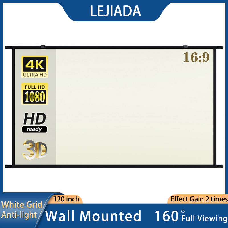 LEJIADA Projector Screen Wall  - Outdoor Lighting Grid Screen review and price