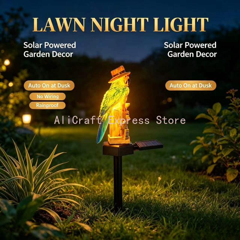 Parrot Solar Powered Garden Li - Wired Pathway Light review and price