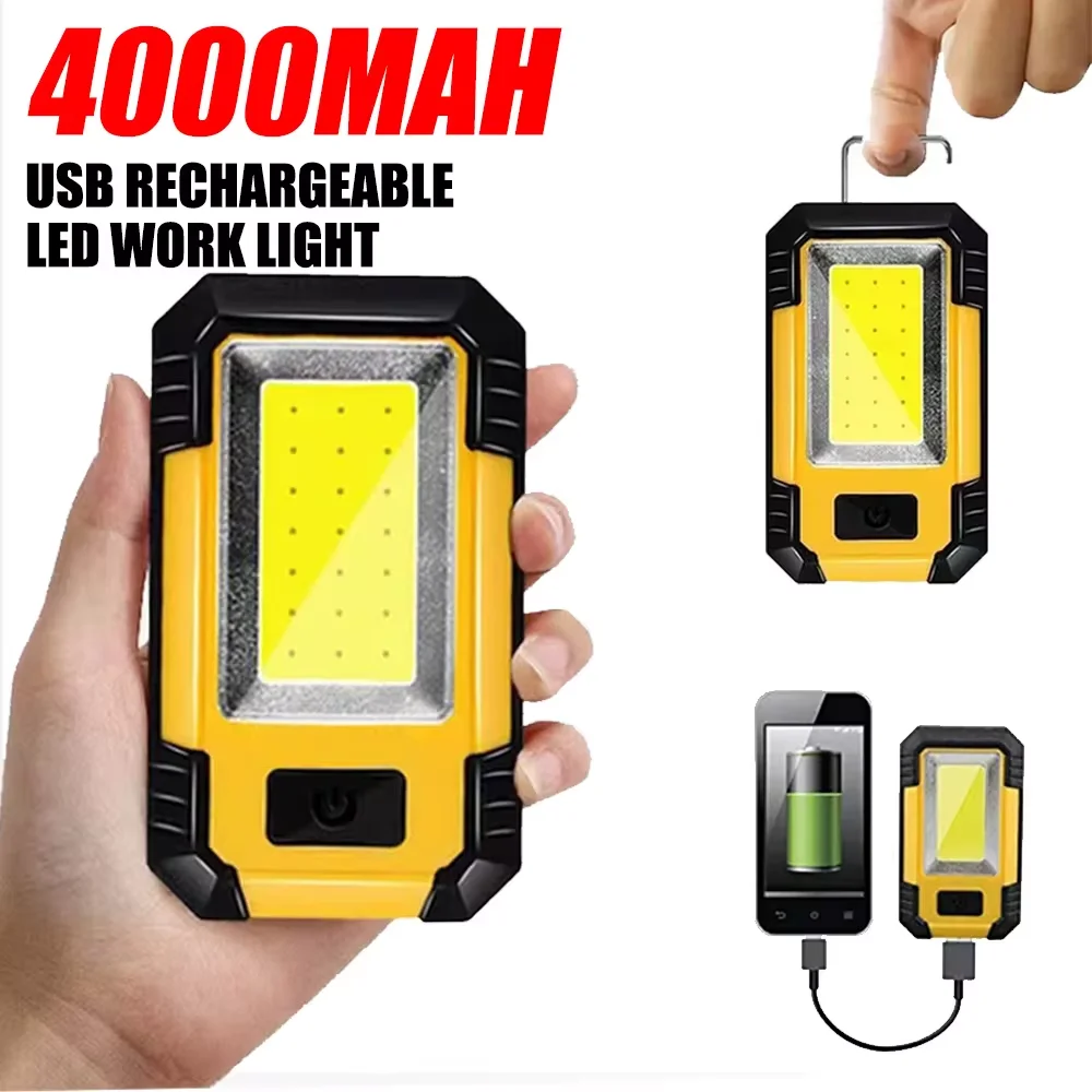 Rechargeable 4000MaH Work Ligh - Outdoor Lighting Guide review and price