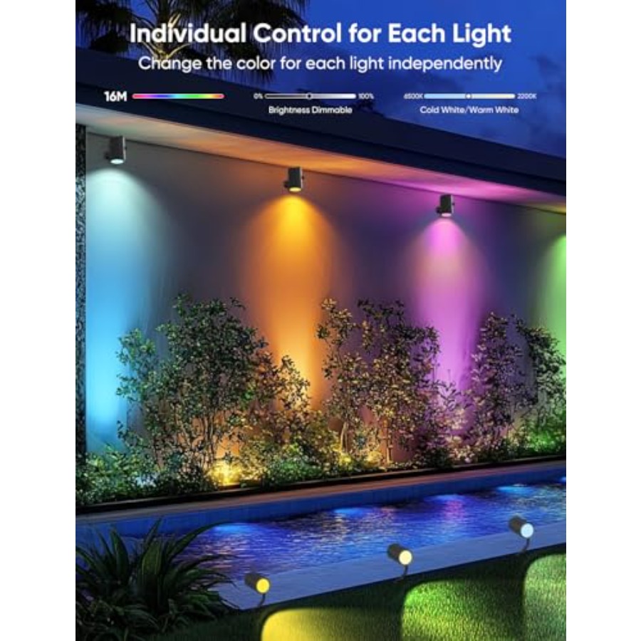 Outdoor Spot Light 00lm Smart  - Outdoor Lighting Kits Low Voltage review and price