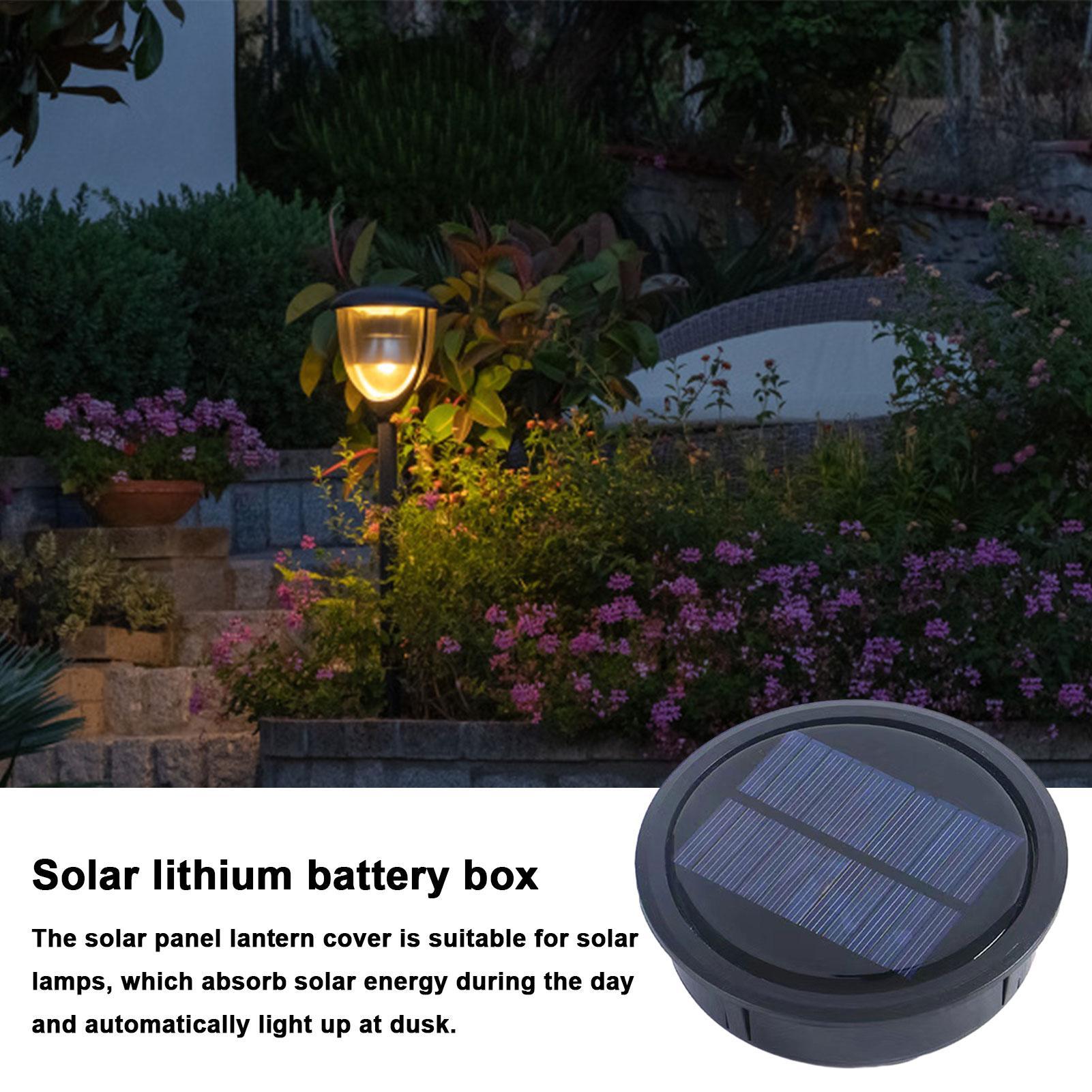 Solar Panel with LED Lantern L - Outdoor Lighting Replacement Parts review and price