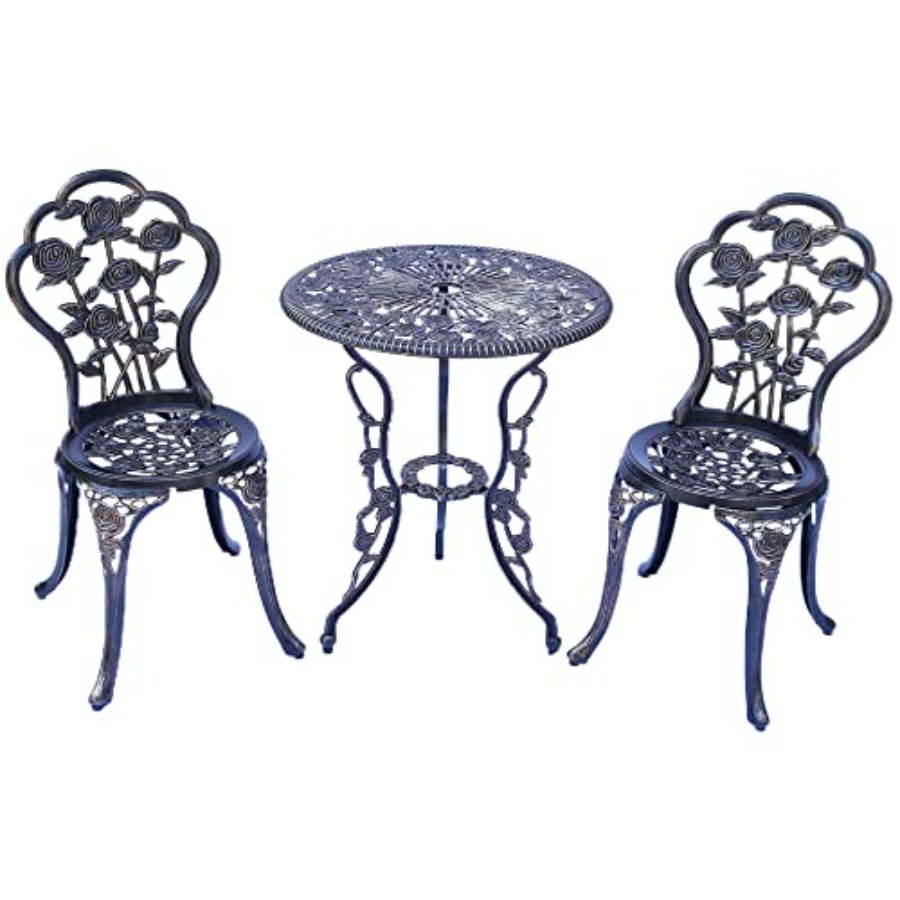 Outdoor bistro set for garden, - Outdoor Lighting Bronze review and price