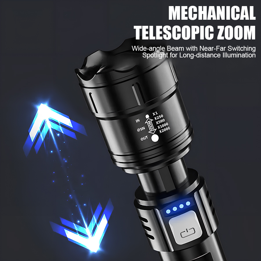 High Power P50 LED Flashlight  - Outdoor Lighting Guide review and price
