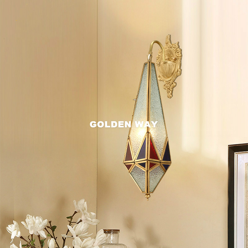 European Brass Wall Lamp Outdo - Outdoor Lighting Bronze review and price