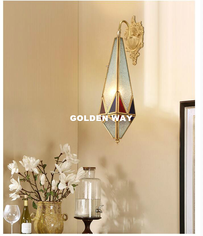 European Brass Wall Lamp Outdo - Outdoor Lighting Bronze review and price