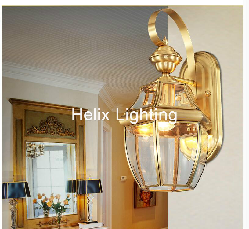 Free Shipping Antique Brass Wa - Outdoor Lighting Brass review and price