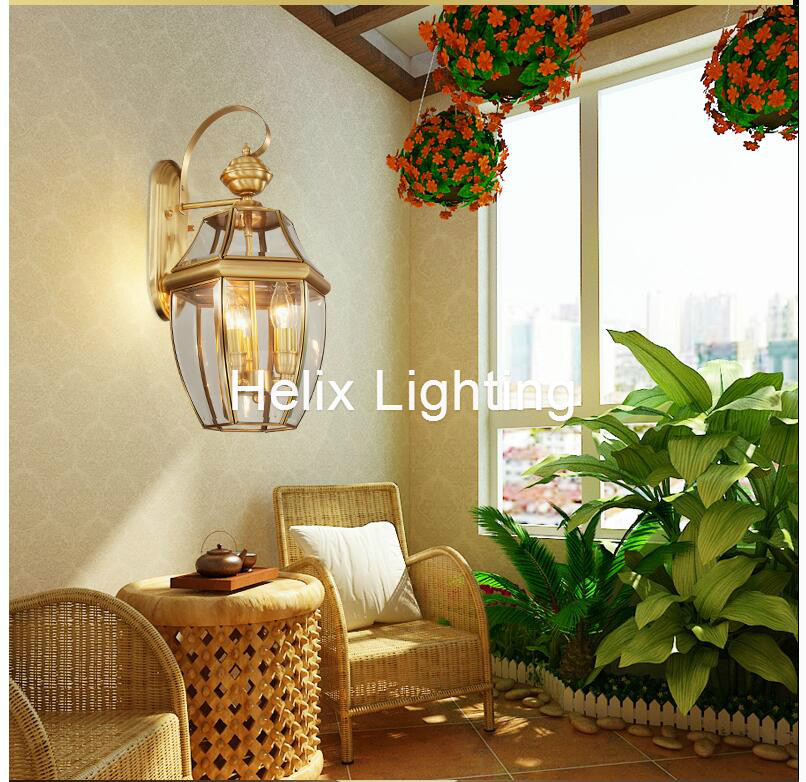 Free Shipping Antique Brass Wa - Outdoor Lighting Brass review and price