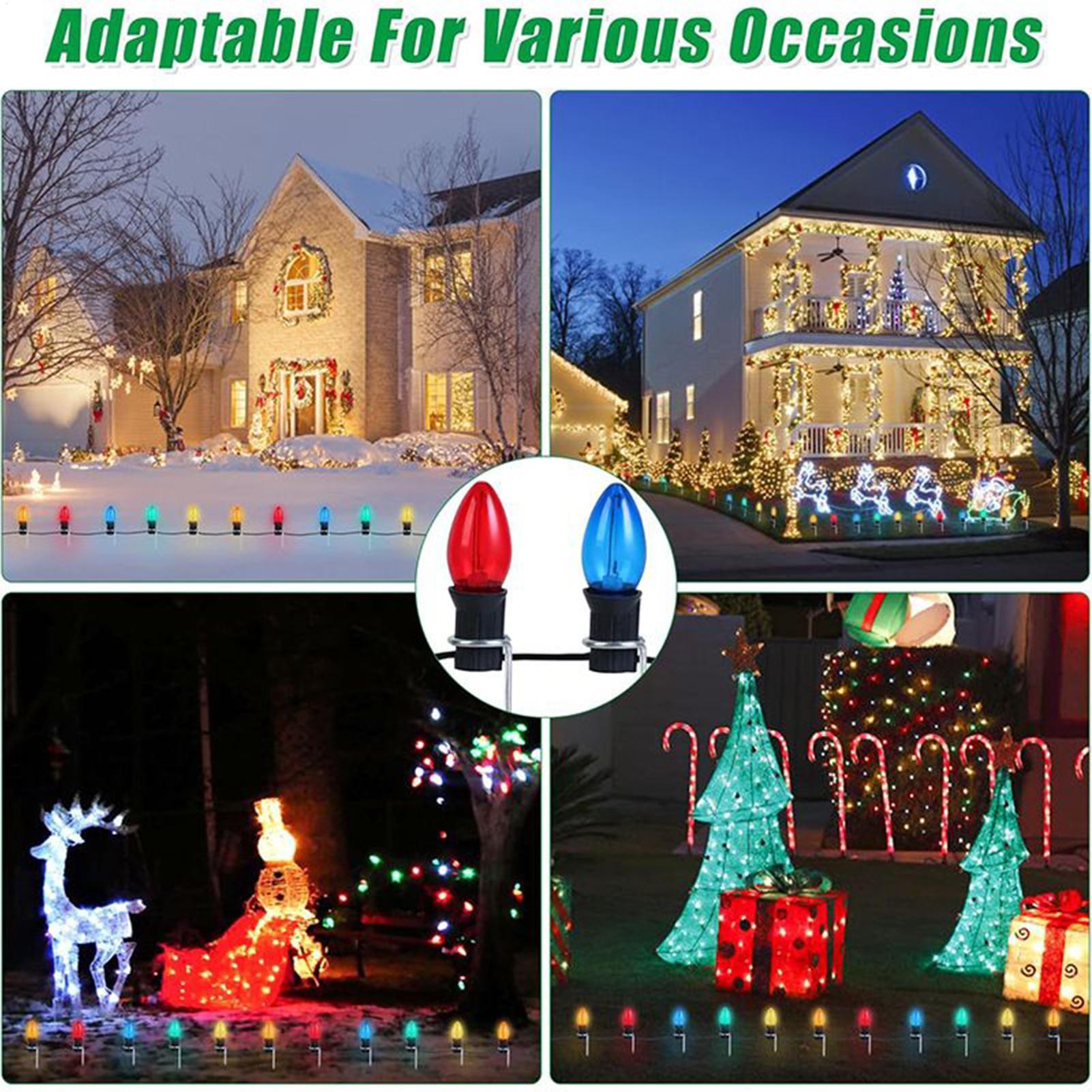 Christmas Light Stakes For Yar - Outdoor Lighting Yard Stakes review and price