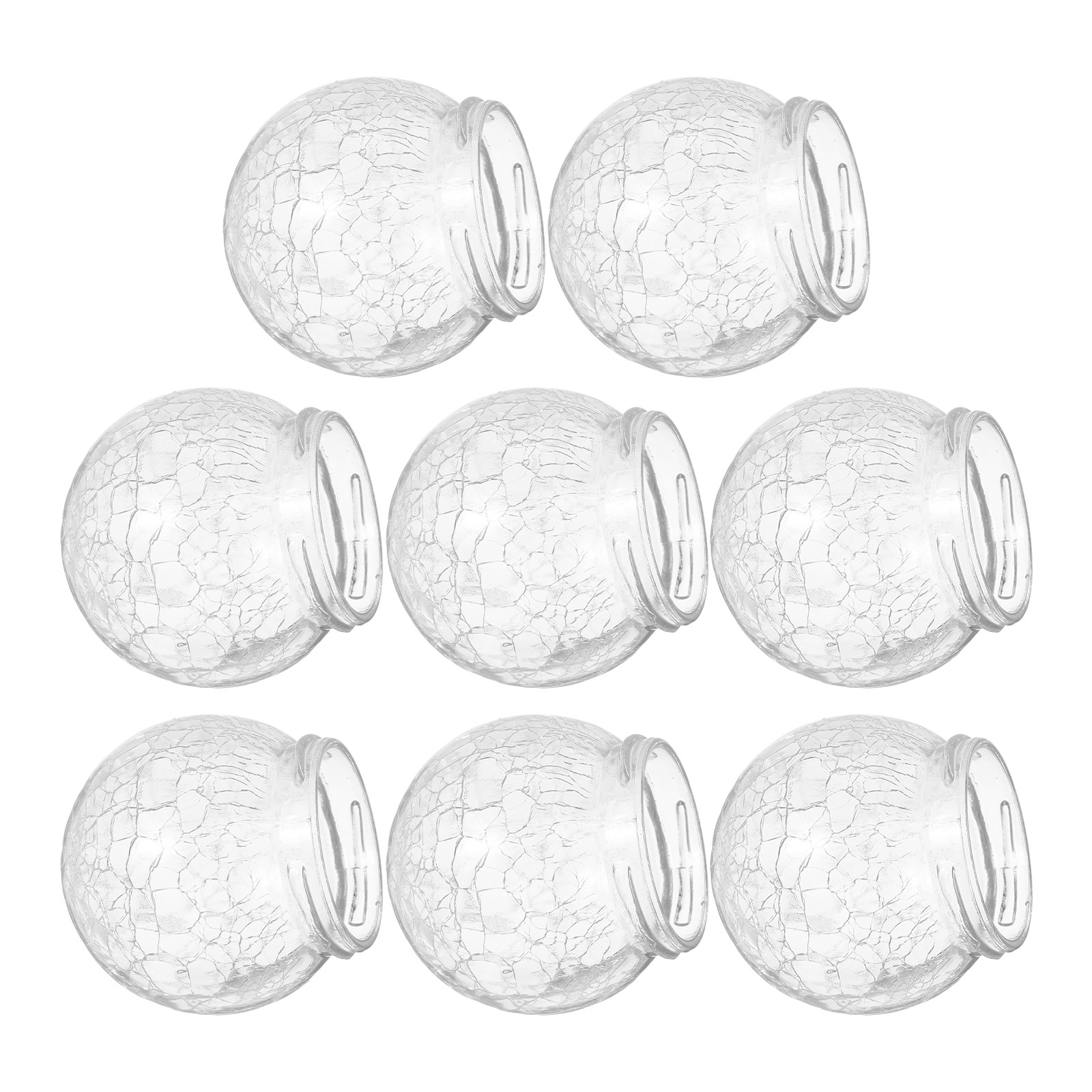 8Pcs Outdoor Glass Globe Lamp  - Outdoor Lighting Glass Replacement review and price