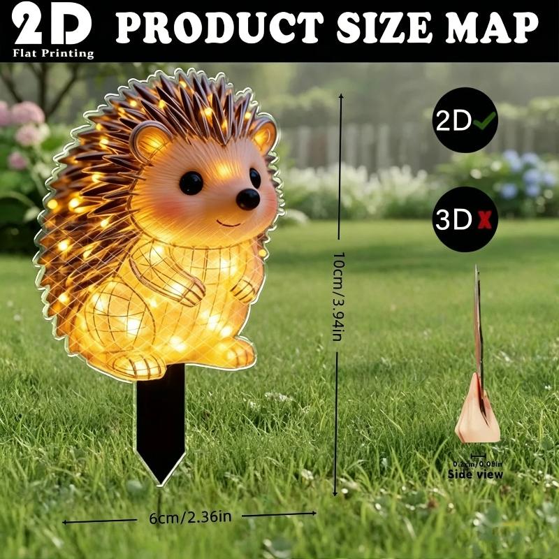 2D Waterproof Solar Powered He - Outdoor Lighting Yard Stakes review and price