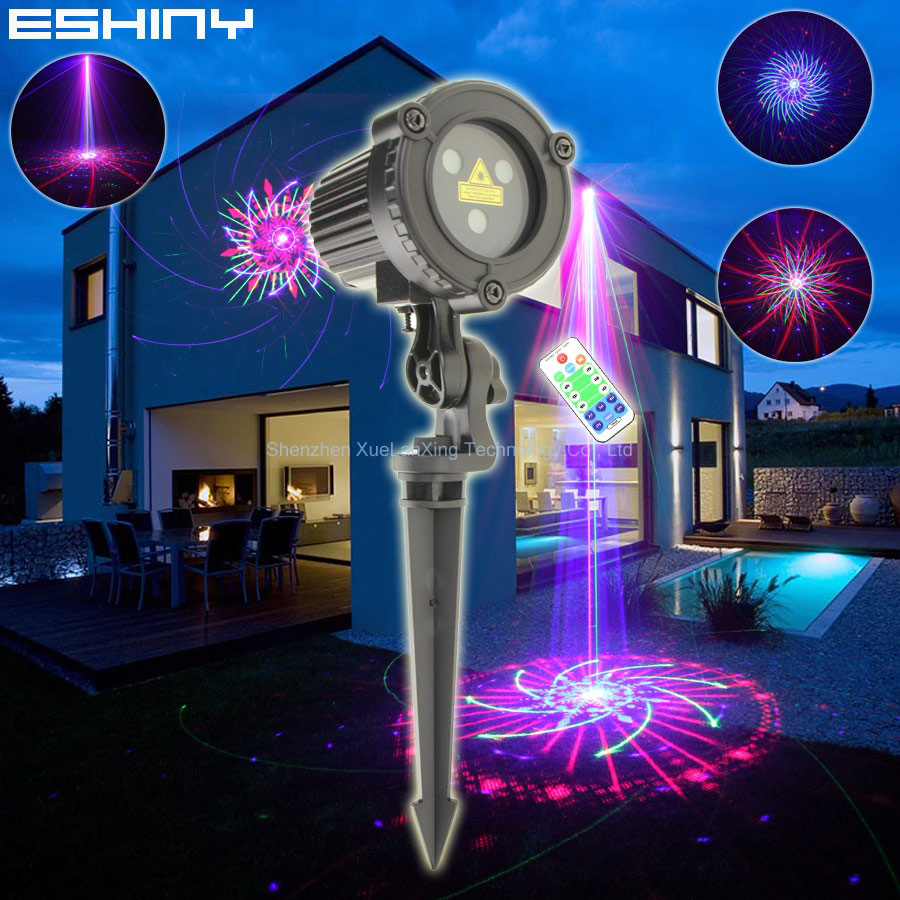 ESHINY RGB Laser Landscape Lig - Outdoor Lighting Amazon review and price