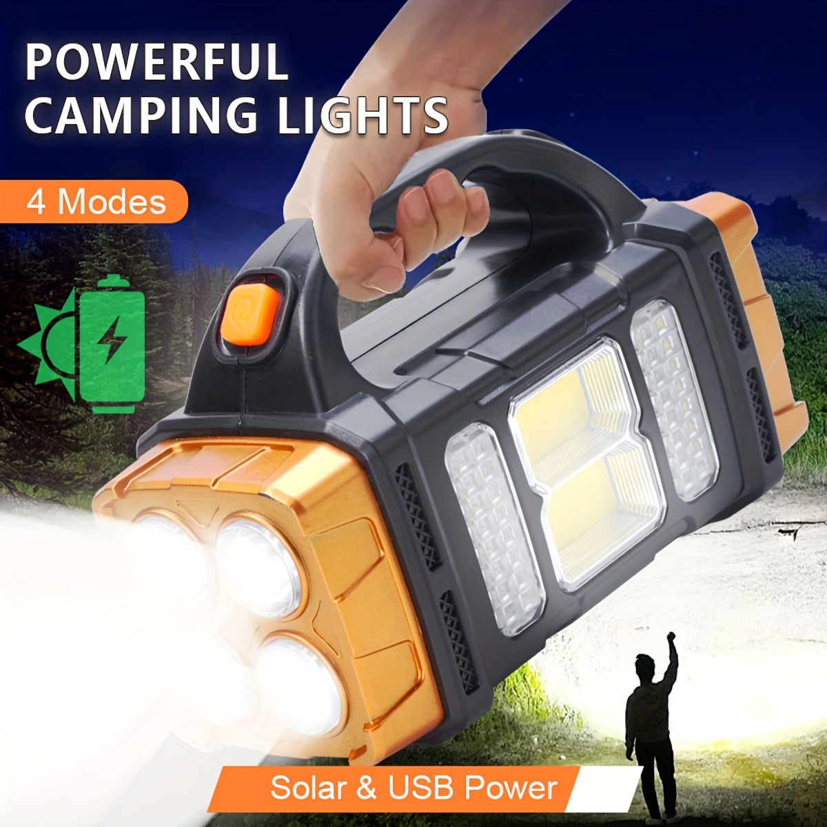 New Upgrade Rechargeable High  - Outdoor Lighting Permanent review and price