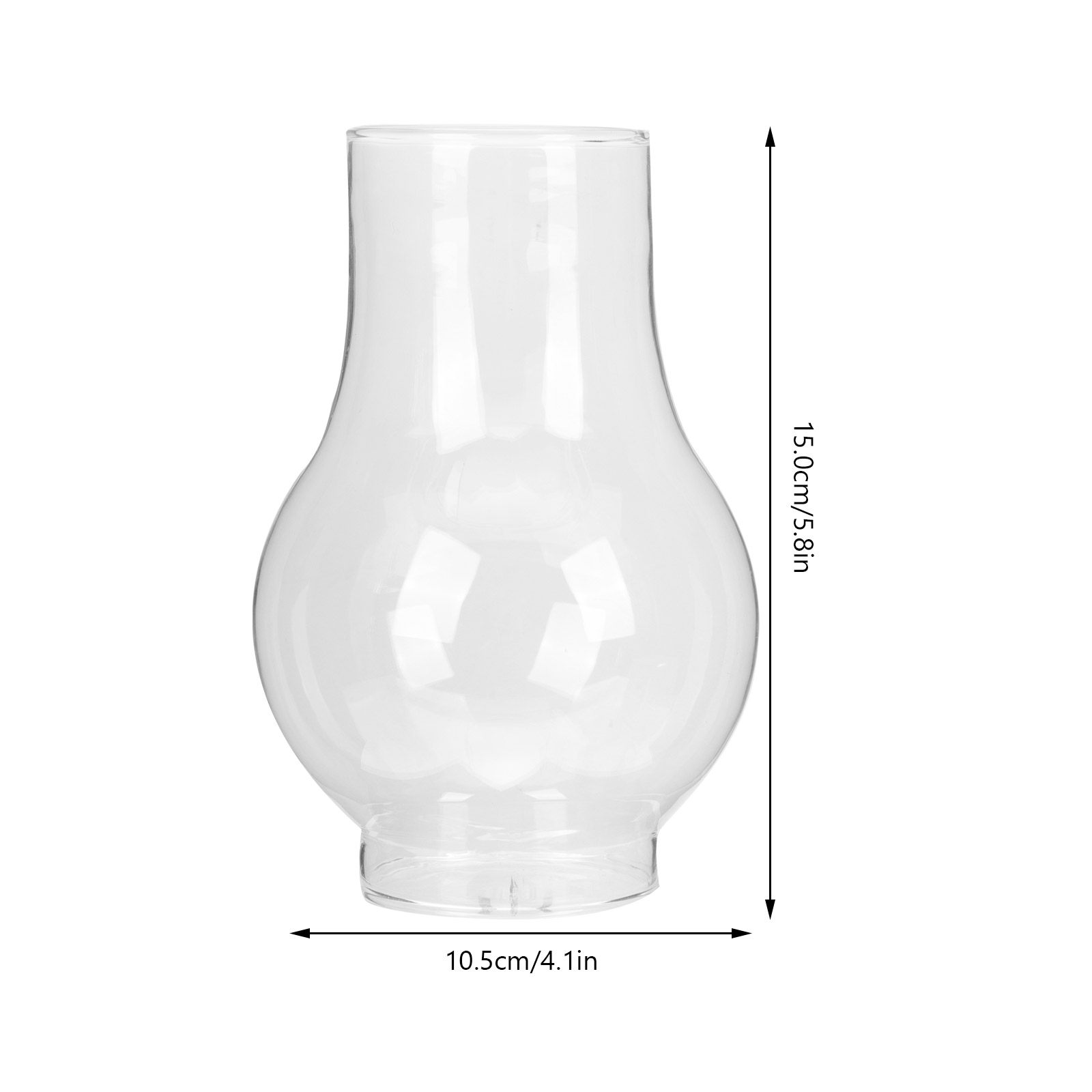 Glass Oil Lamp Chimney Transpa - Outdoor Lighting Glass Replacement review and price