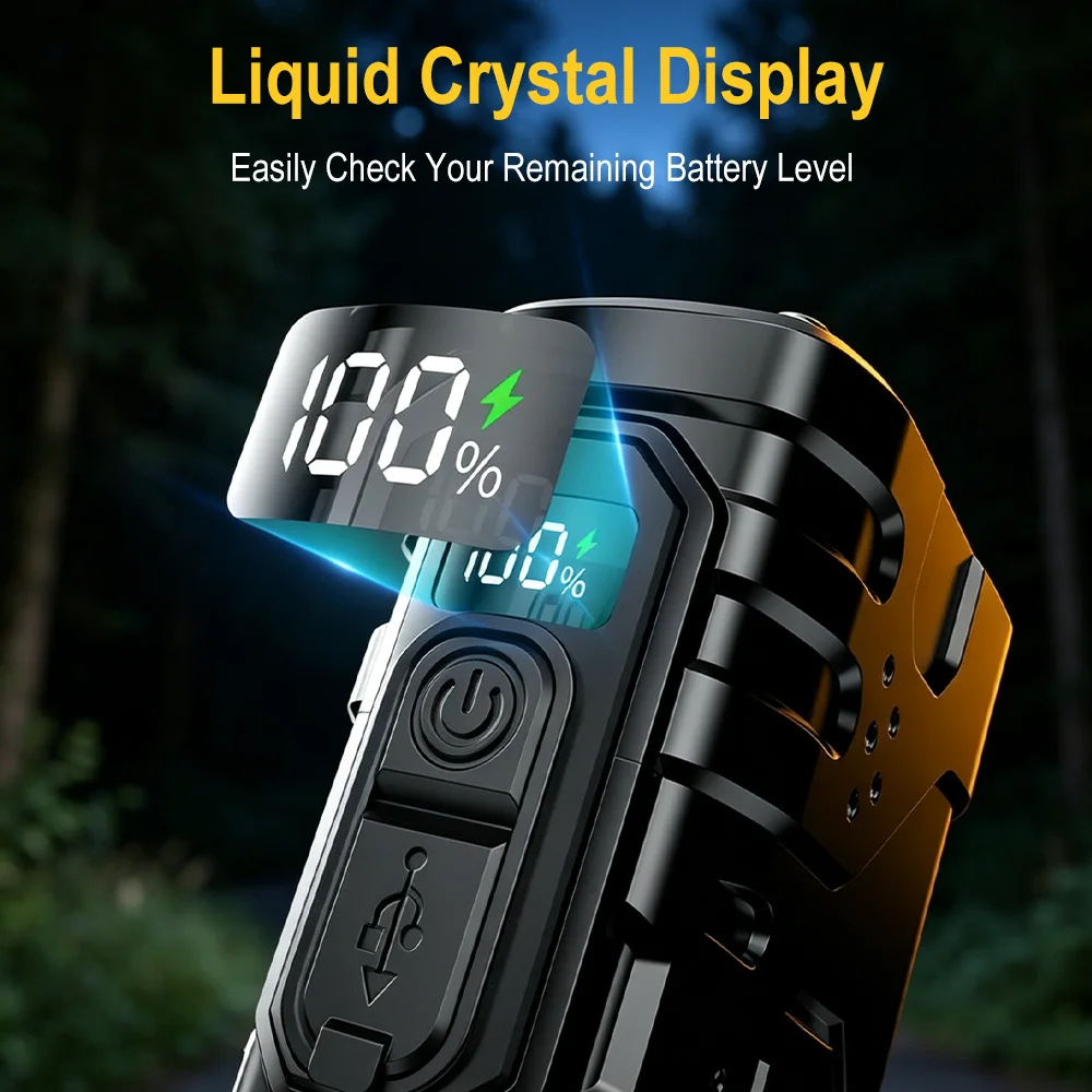 BORUIiT Hand Crank EDC LED Fla - Outdoor Lighting Guide review and price
