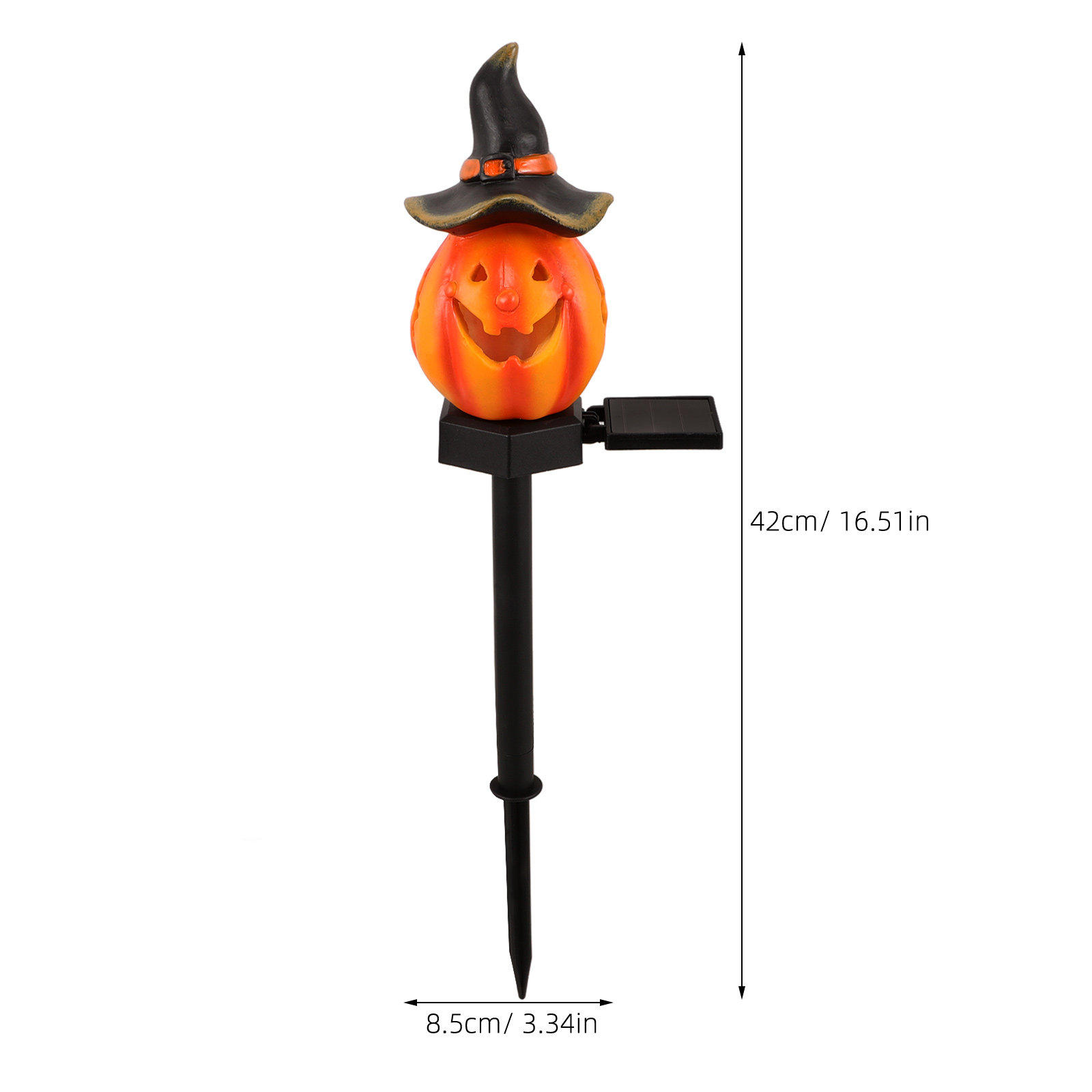 Halloween Pumpkin Solar Garden - Outdoor Lighting Yard Stakes review and price