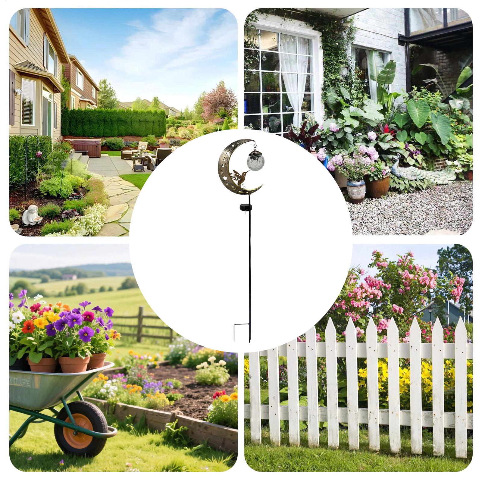Solar Stake Lights Outdoor Moo - Outdoor Lighting Yard Stakes review and price