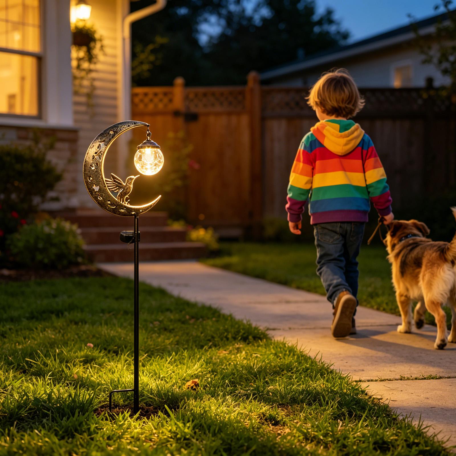 Solar Stake Lights Outdoor Moo - Outdoor Lighting Yard Stakes review and price