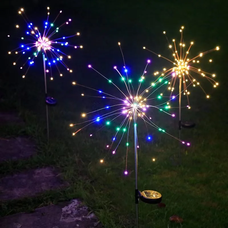 Solar Firework Lamp Copper Wir - Wired Pathway Light review and price
