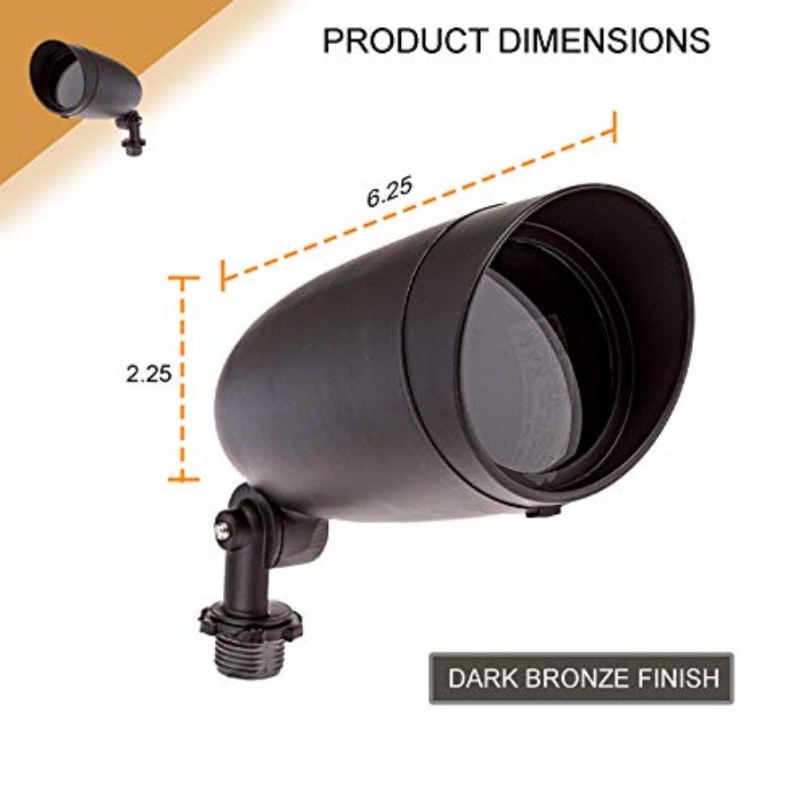 Lighting One Light PAR20 120 V - Outdoor Lighting Bronze review and price