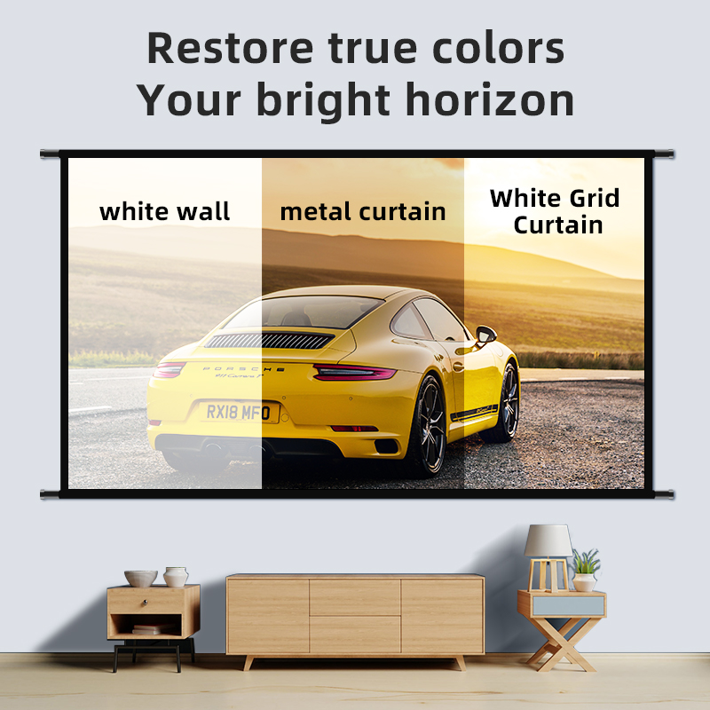 Projector Screen With Stand Wh - Outdoor Lighting Grid Screen review and price