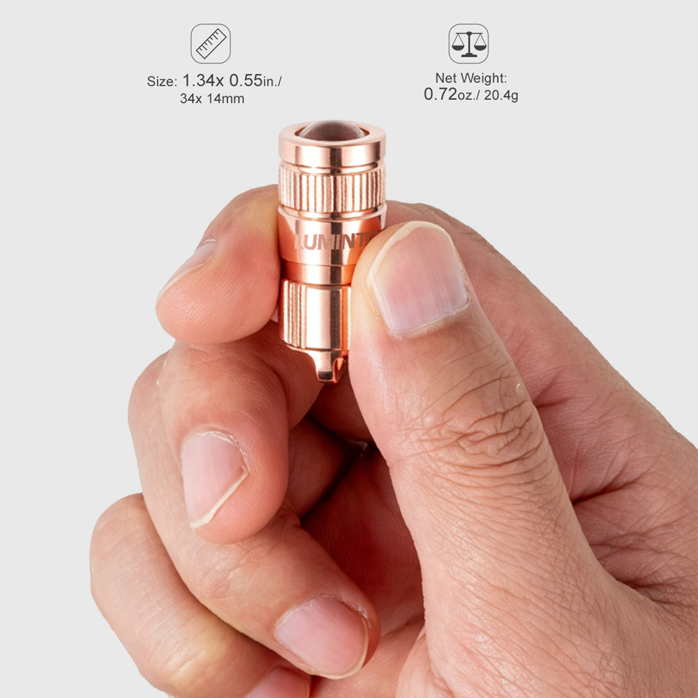 Copper Flashlight EDC LED Pock - Outdoor Lighting Brass review and price