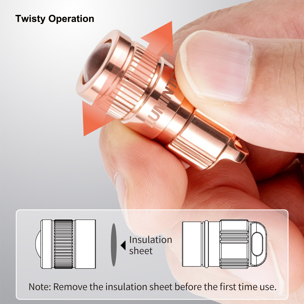 Copper Flashlight EDC LED Pock - Outdoor Lighting Brass review and price