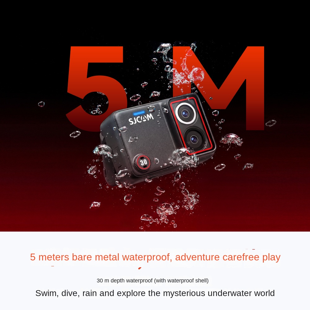 SJCAM SJ30 8K Action Camera 20 - Outdoor Lighting Video review and price