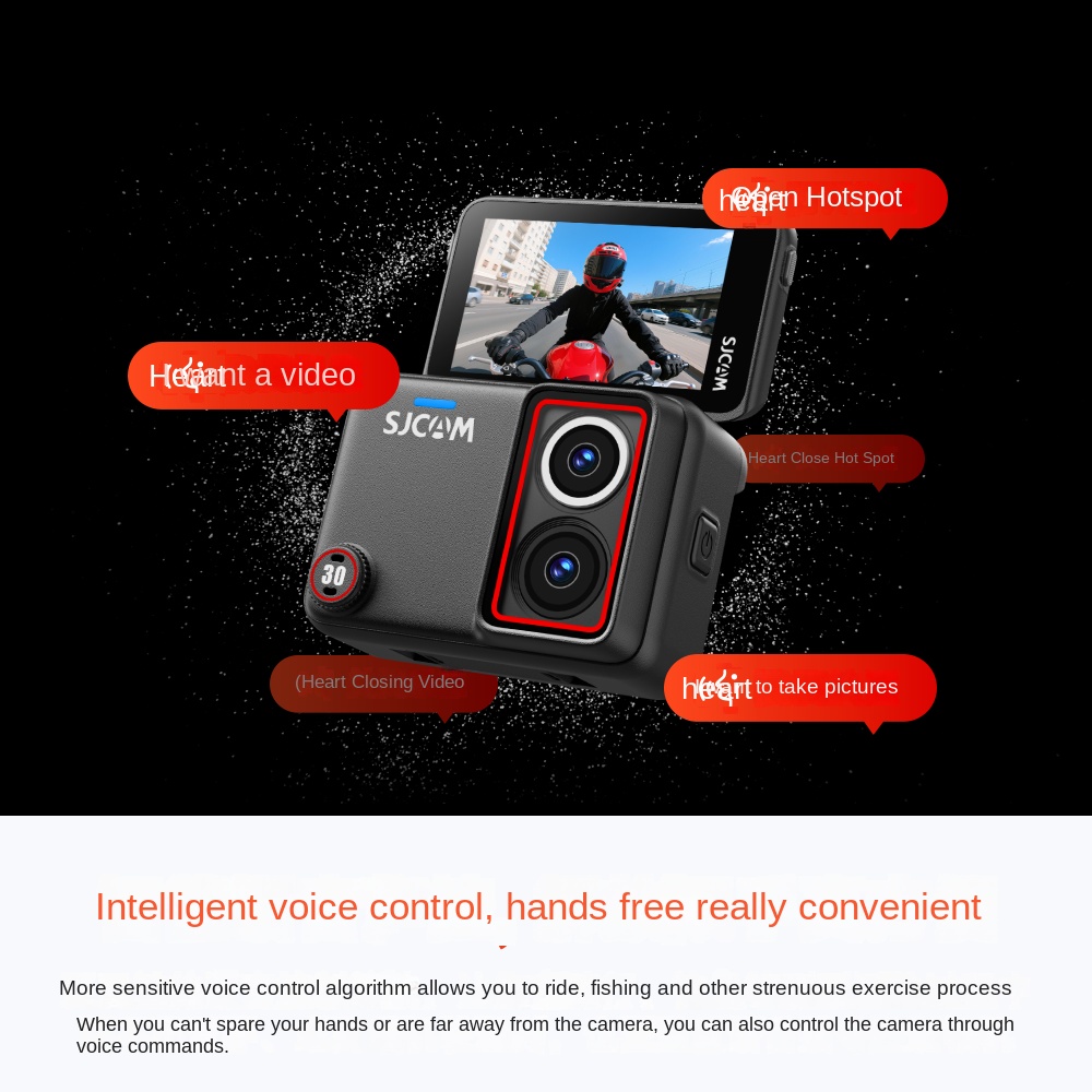 SJCAM SJ30 8K Action Camera 20 - Outdoor Lighting Video review and price