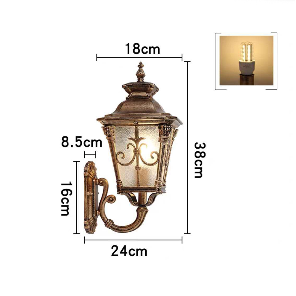 SANDIY Vintage Wall Light Outd - Outdoor Lighting Bronze review and price