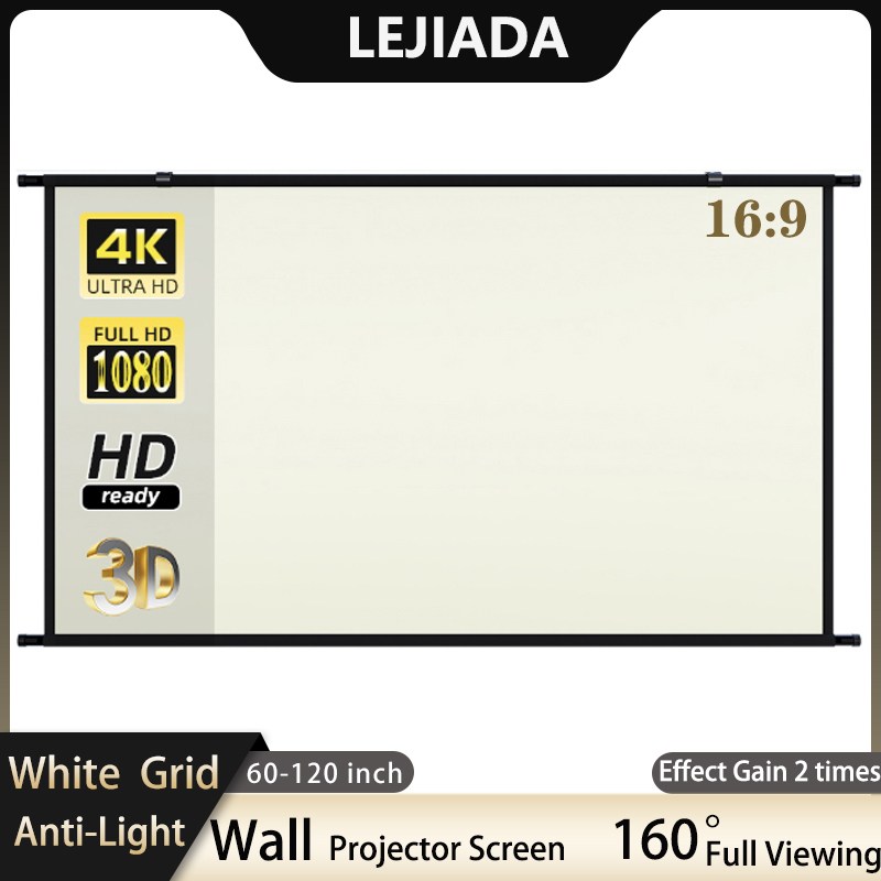 LEJIADA Projector Screen Wall  - Outdoor Lighting Grid Screen review and price