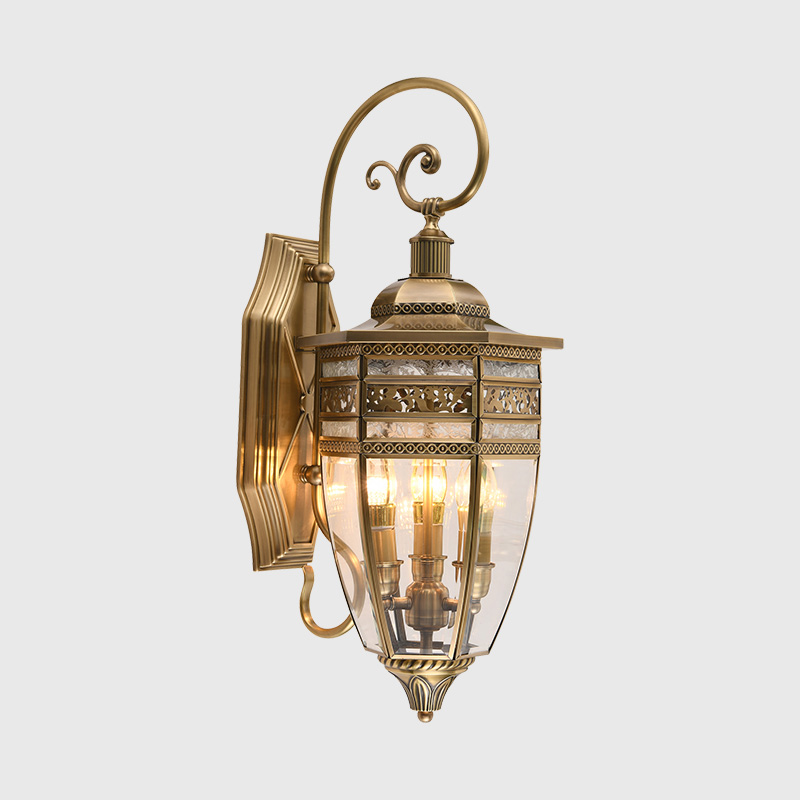 Modern Brass Rural Wall Light  - Outdoor Lighting Brass review and price