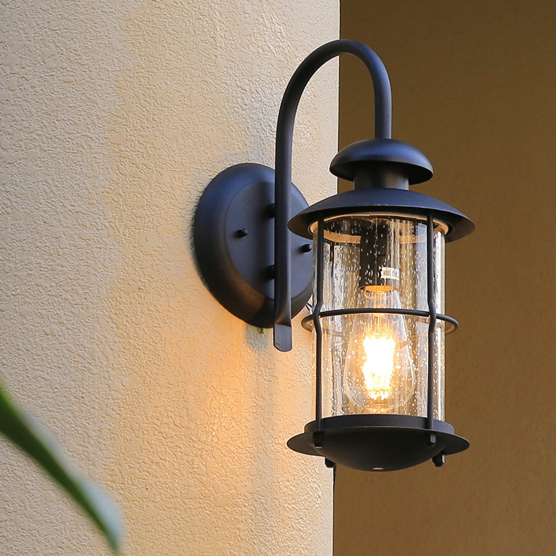 Vintage Wall Lamp E27 Bulb Sco - Outdoor Lighting Bronze review and price