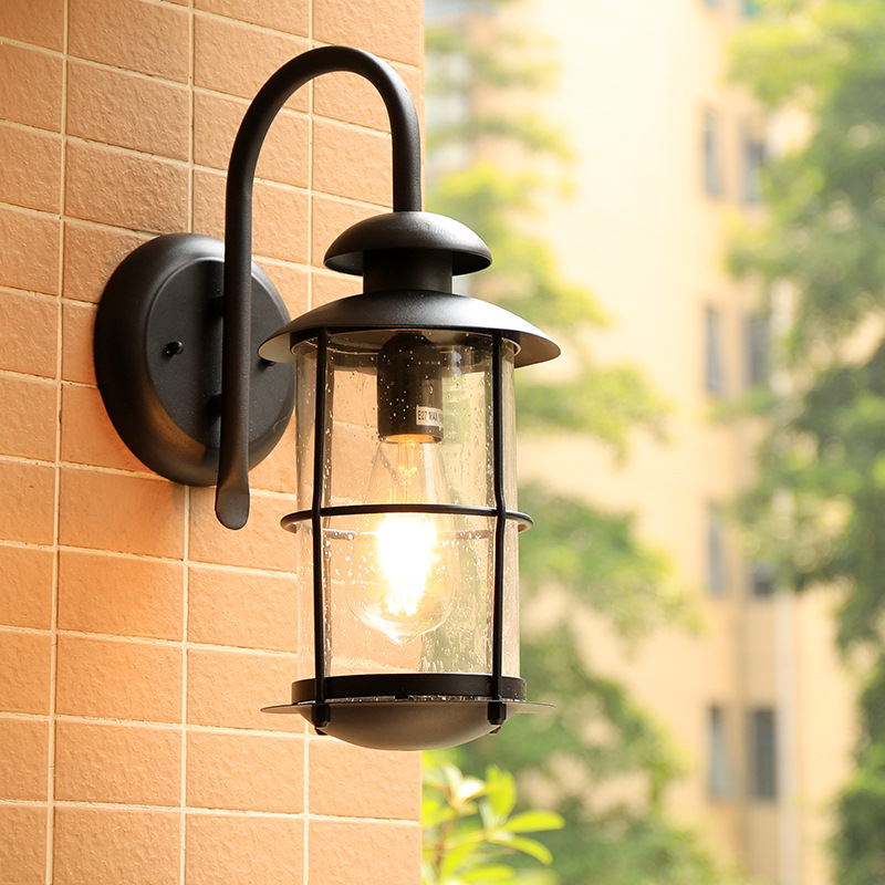 Vintage Wall Lamp E27 Bulb Sco - Outdoor Lighting Bronze review and price