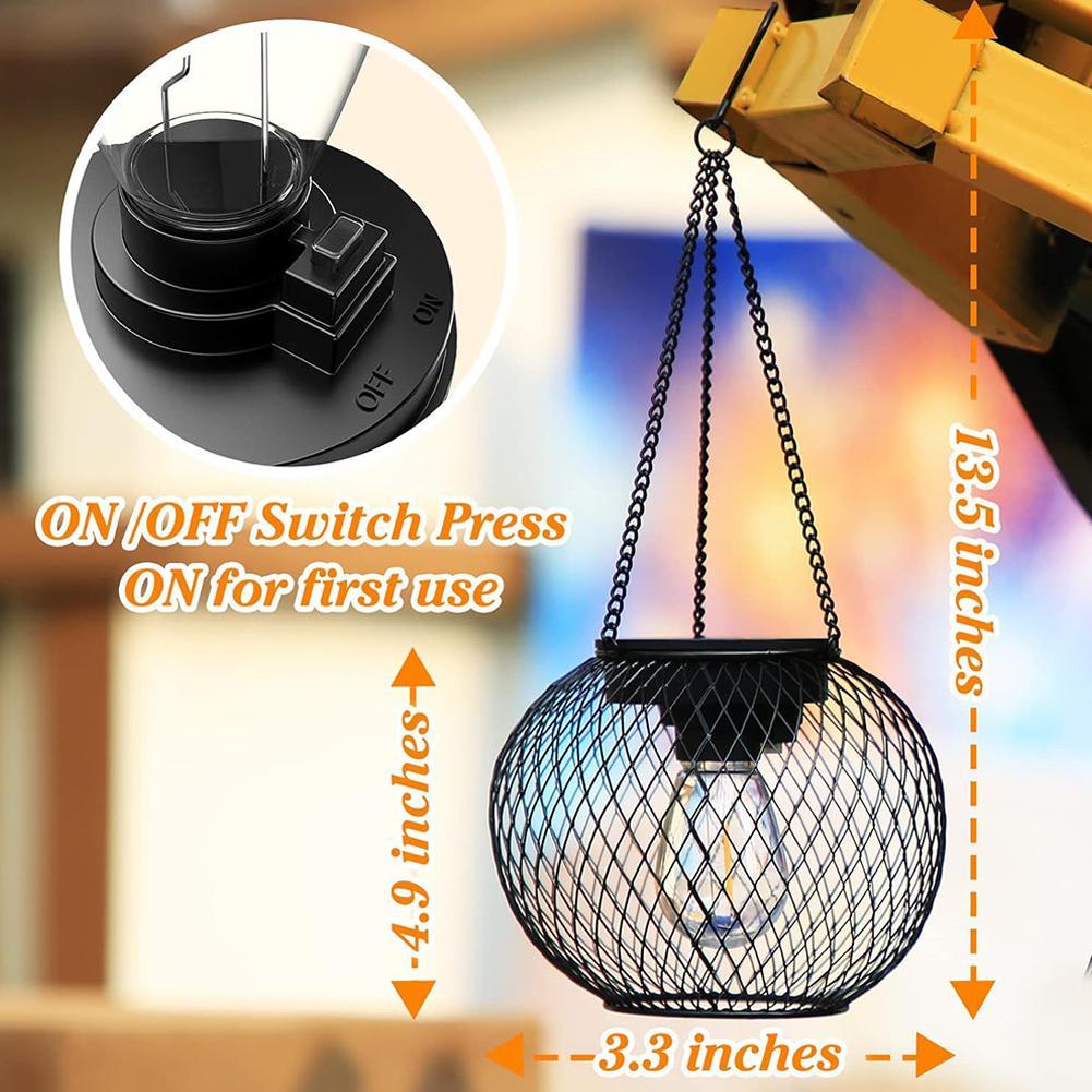 Solar Lantern Lights Hanging R - Outdoor Lighting Grid Screen review and price