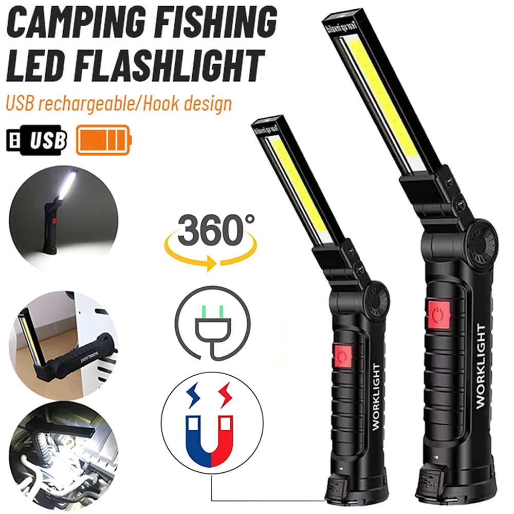 LED COB Flashlight USB Recharg - Outdoor Lighting Guide review and price